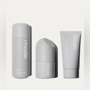 RHODE: Glazing milk, Peptide glazing fluide,Barrier restore cream